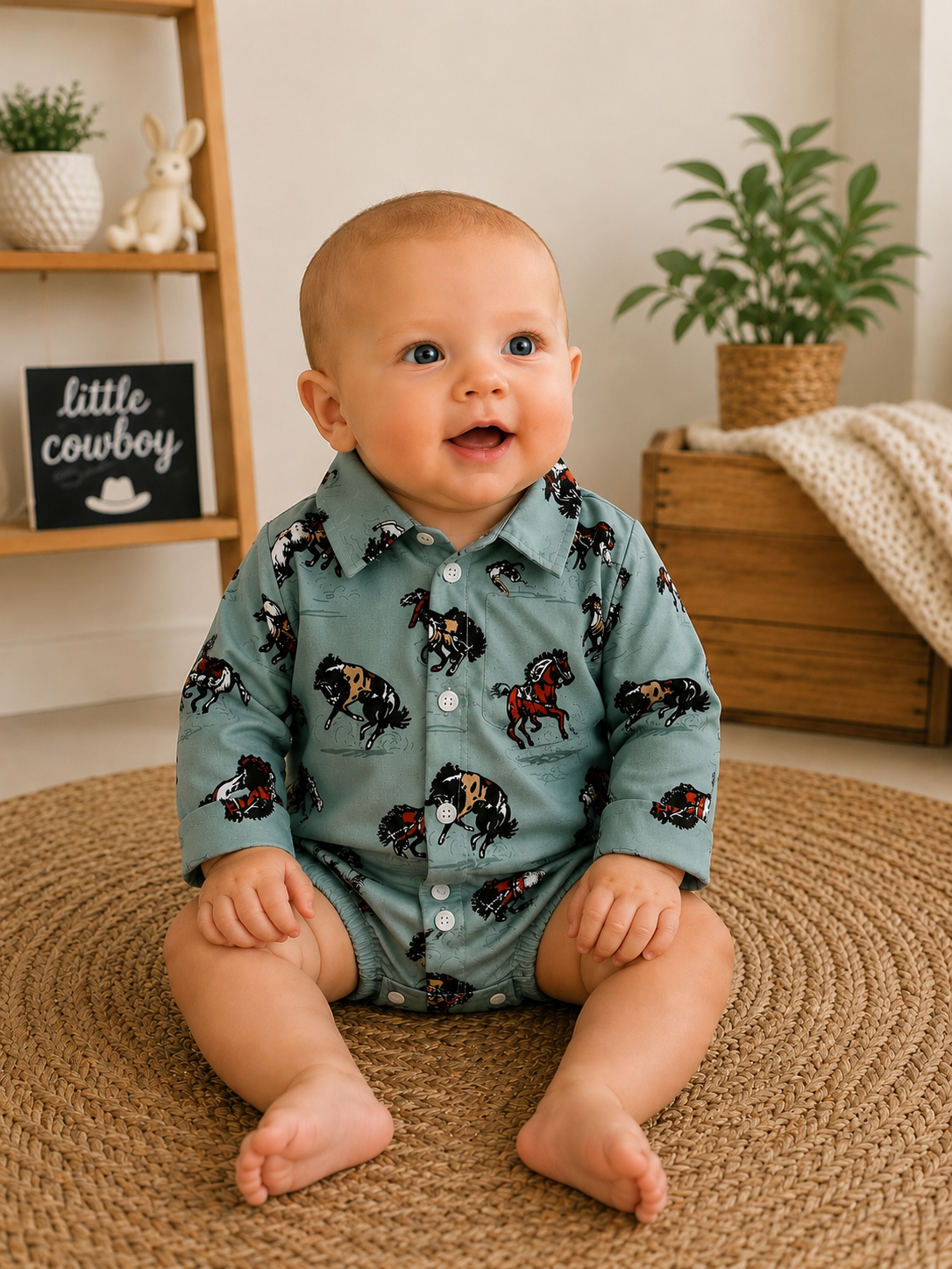 Wild Western Little Cowboy