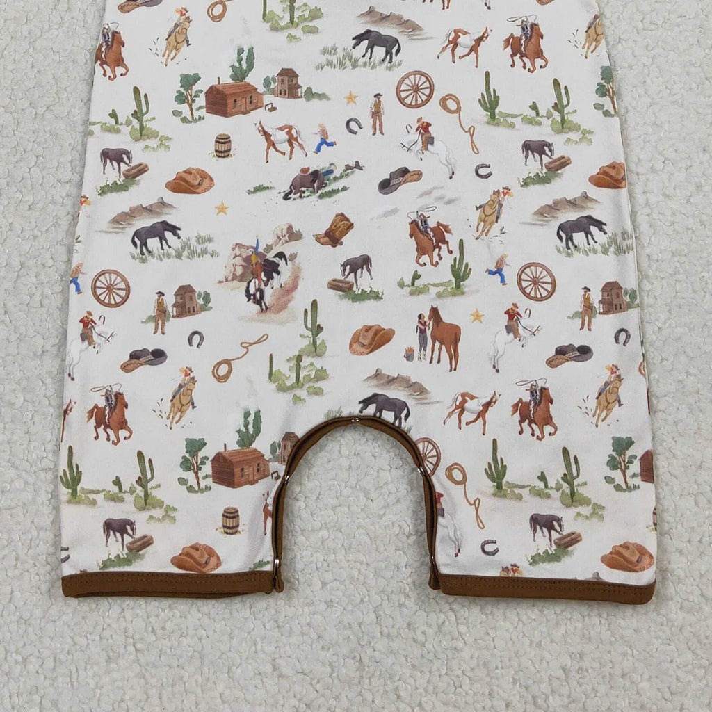 Little Wrangler Polo Romper