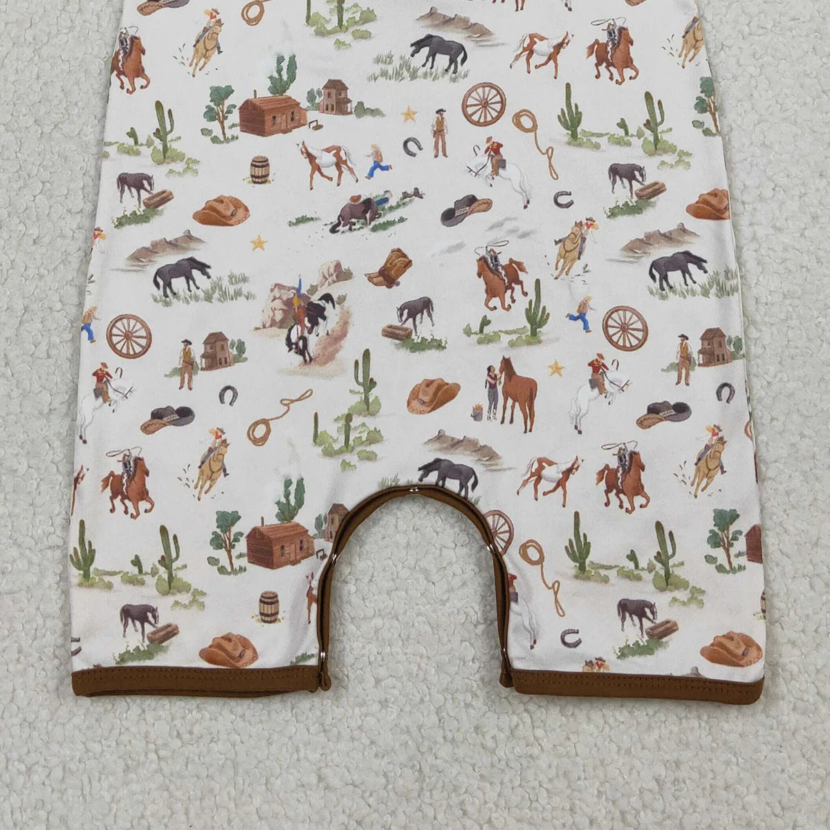 Little Wrangler Polo Romper