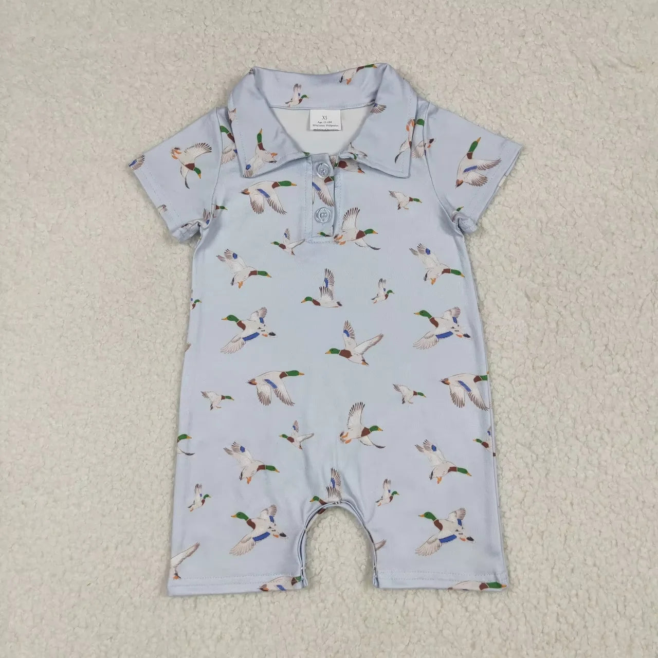 Mallard Cutie Polo Romper